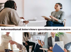 informational interviews questions and answers